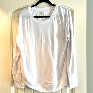 White Lighweight Pullover